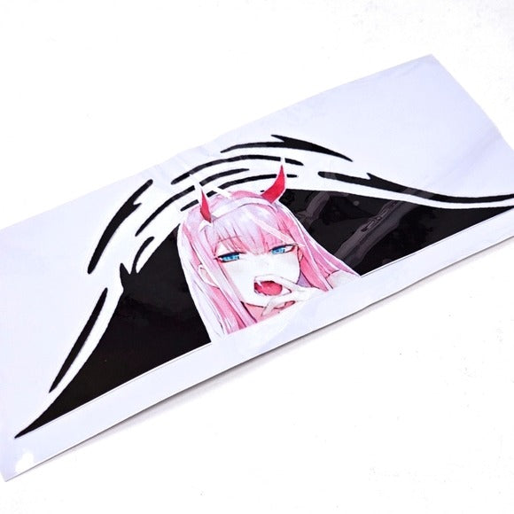 Darling In The Franxx Anime Decal | 02 I'm Coming For You Waterproof Sticker - A Gothic Universe - Decals