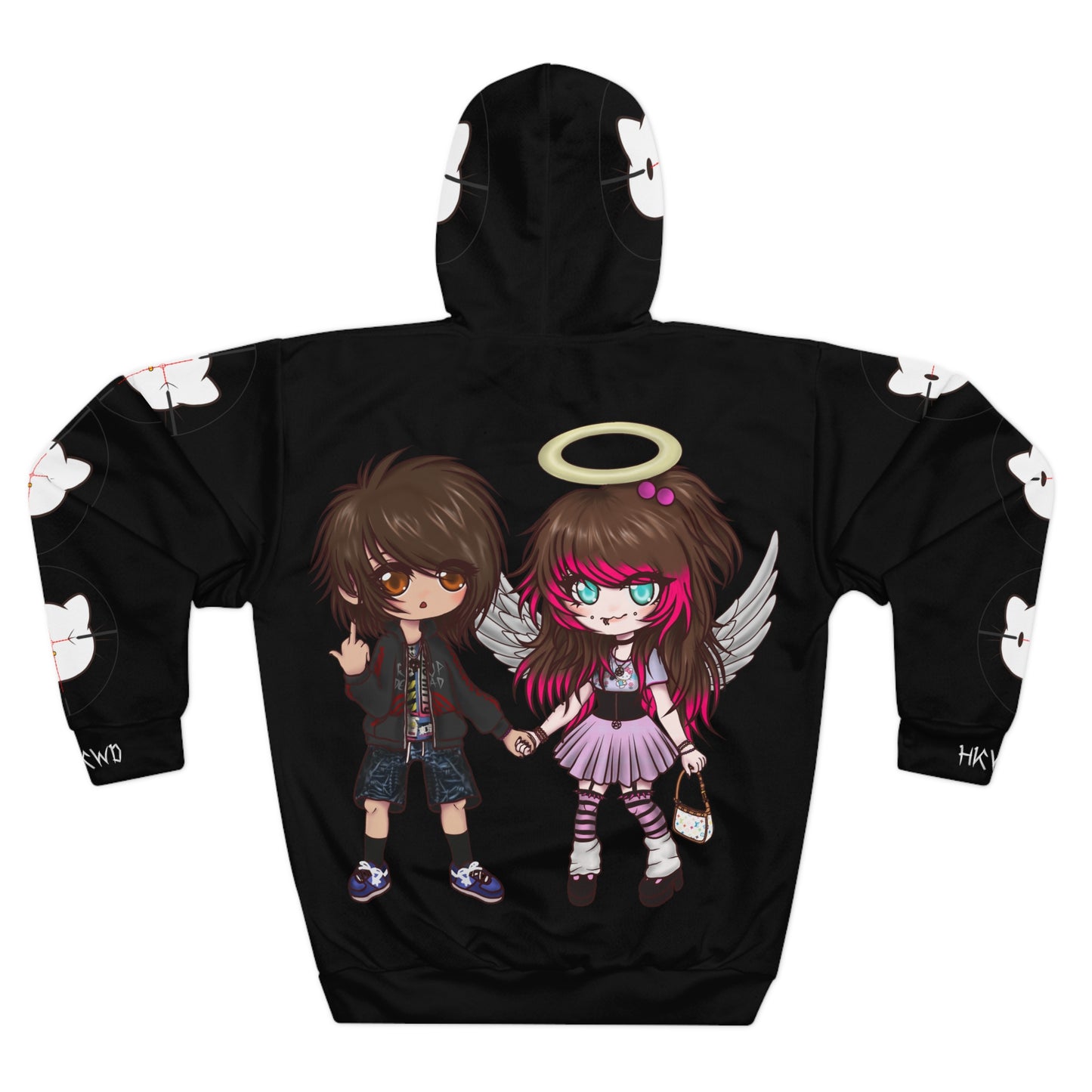 03osc & 8ngelonline Chibi Pullover Hoodie All Over Print