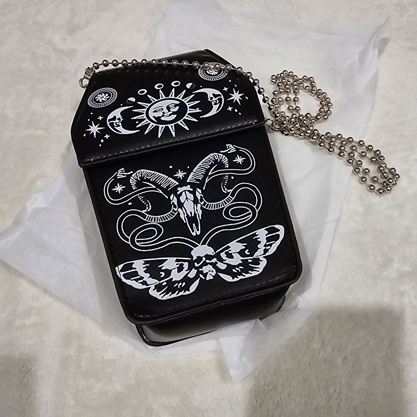 Dark Delight Crossbody Phone Purse | Back by Popular Demand - A Gothic Universe - Bags