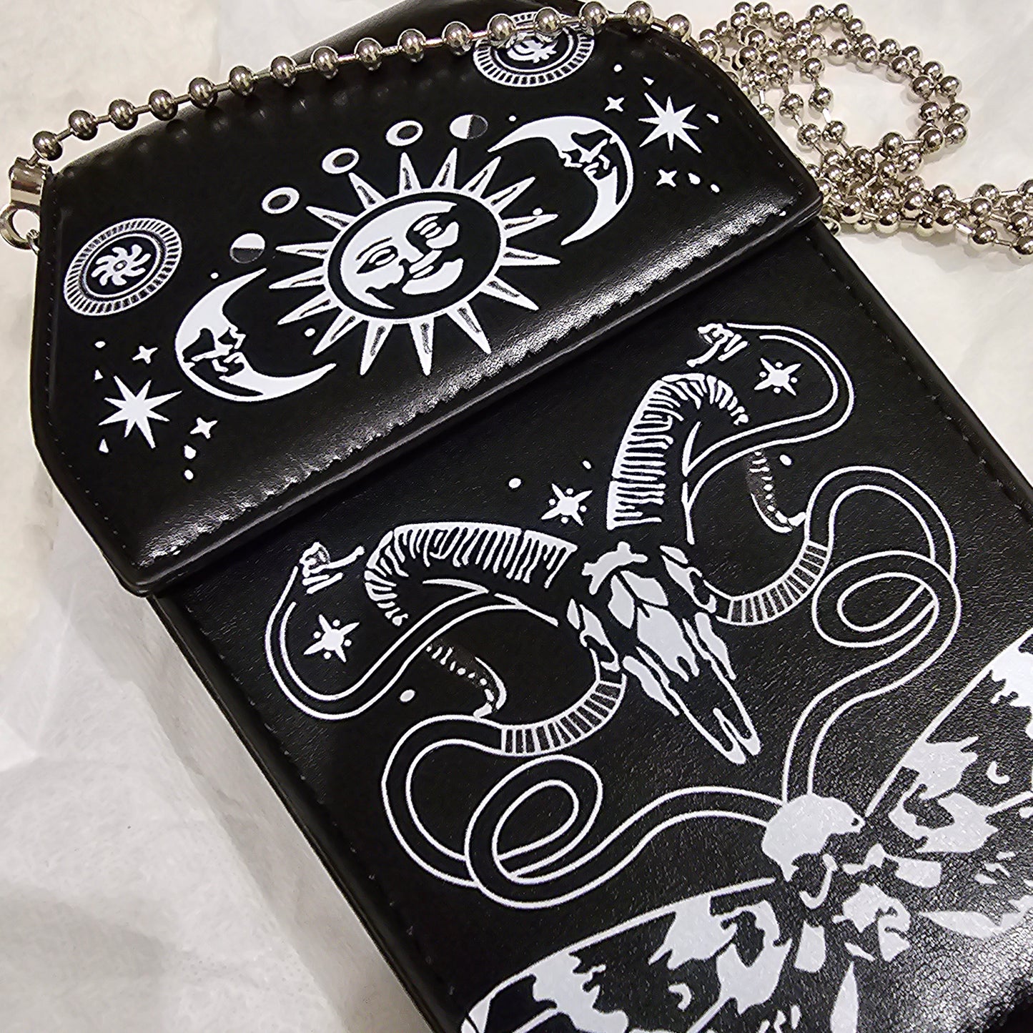 Dark Delight Crossbody Phone Purse | Back by Popular Demand - A Gothic Universe - Bags