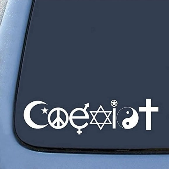 C☮️E✡️i☯️✝️ Vinyl Decal | We Are ALL Important White  Waterproof Sticker - A Gothic Universe - Decals