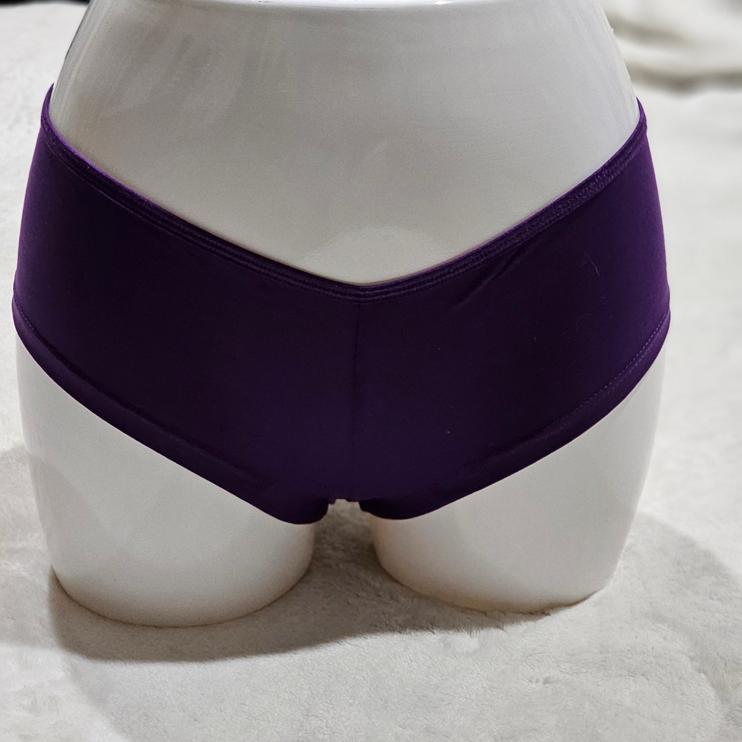 Royal Purple Panties | Let's Bone | Skelton Hands & Letter Graphics - Femfetti - Panties