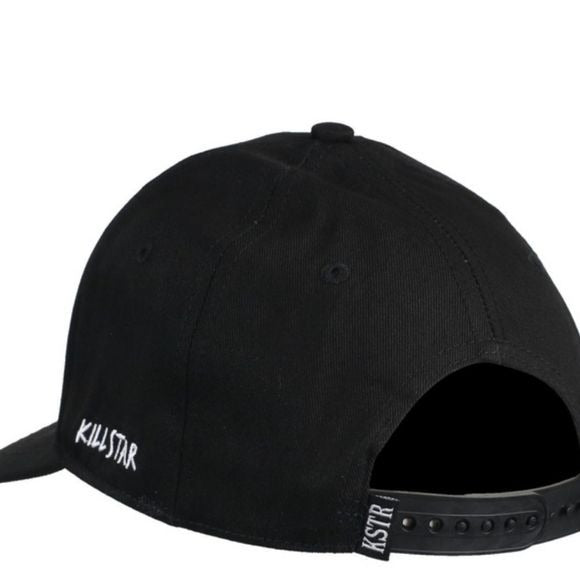 Symbolic Trucker Cap | Black Embroidery In White - Killstar - Hats