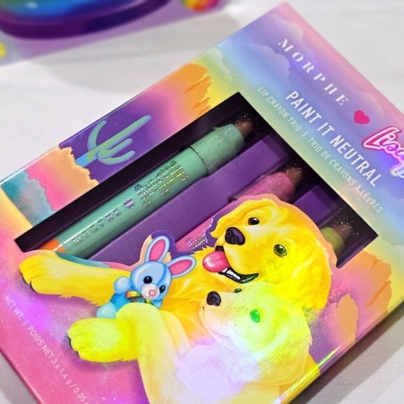 Lisa Frank Makeup Set | Beauty Sponge Set / Lip Crayon Set Limited Ed. - Lisa Frank - Makeup