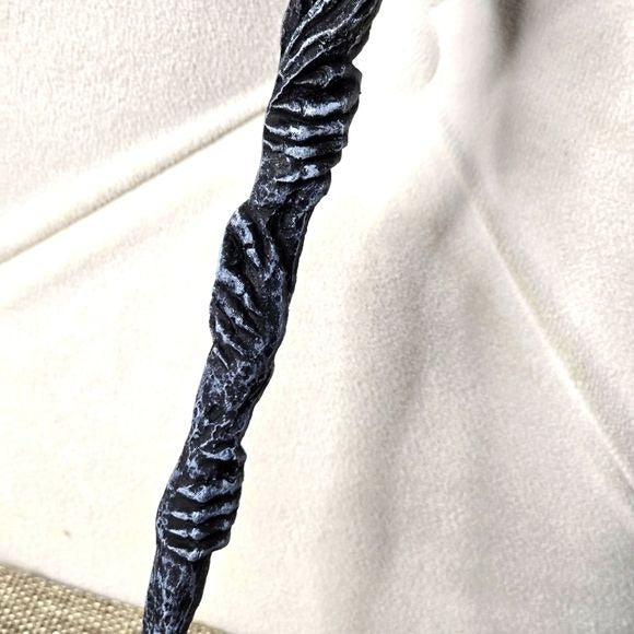 Grim Reaper Wand | Black Hand Painted Acrylic 9½" - A Gothic Universe - Wand