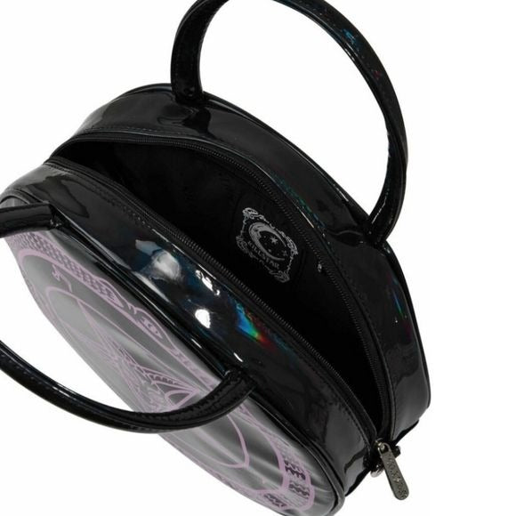 Baby Baphomet Handbag | Black Rainbow Holographic - Killstar - Bags