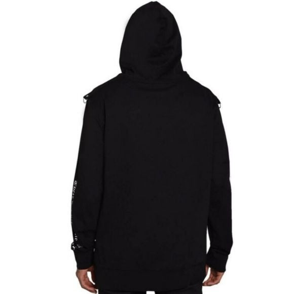 Mortate Est Pullover Hoodie | Black Soft Cotton - Killstar - Hoodies