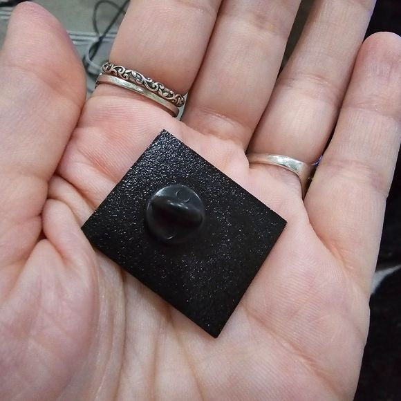Metal Enamel Lapel Pin | Tarot Two of Pentacles - A Gothic Universe - Lapel Pin