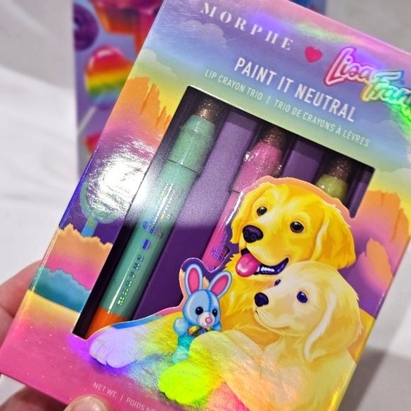 Lisa Frank Makeup Set | Beauty Sponge Set / Lip Crayon Set Limited Ed. - Lisa Frank - Makeup