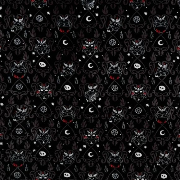 Devil Details Blanket | Super Soft Gothic Graphics - Killstar - Blankets
