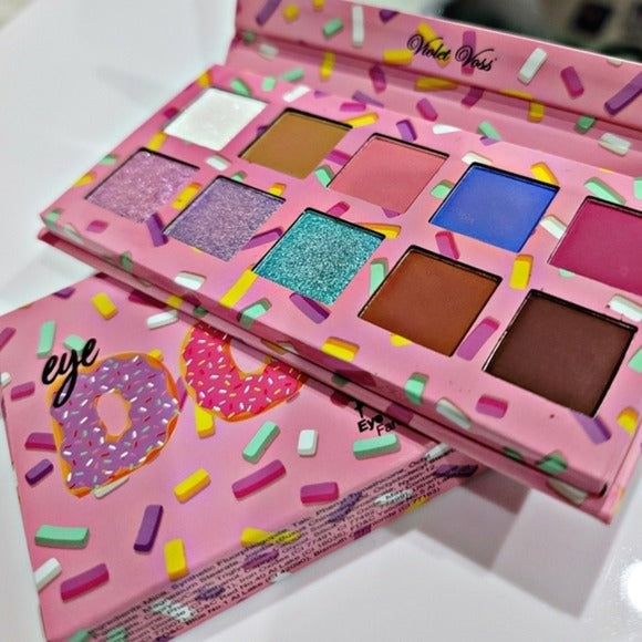 Mini Donut Eyeshadow Palette | A Variety of Finishes Endless Palette - Violet Voss - Eyeshadows