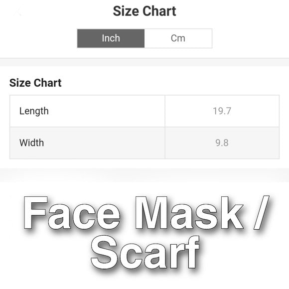 Unsex Face Mask Scarf, California's Flower X-Mas Tree Print - A Gothic Universe - Face Masks