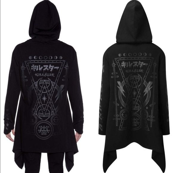 Dracult Oversized Hoodie | Black Soft Cotton - Killstar - Hoodies