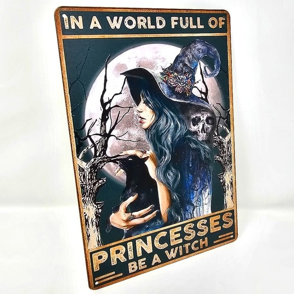 Vintage Metal Sign | Indoor/Outdoor | In A World Full Gold, Blue - A Gothic Universe - Signs