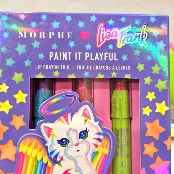Lisa Frank Makeup Set | Beauty Sponge Set / Lip Crayon Set Limited Ed. - Morphe - Makeup