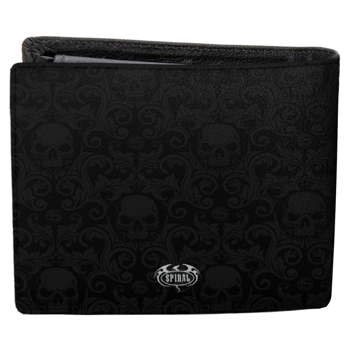 SKULL SCROLL - BiFold Wallet with RFID Blocking and Gift Box -  - Bags