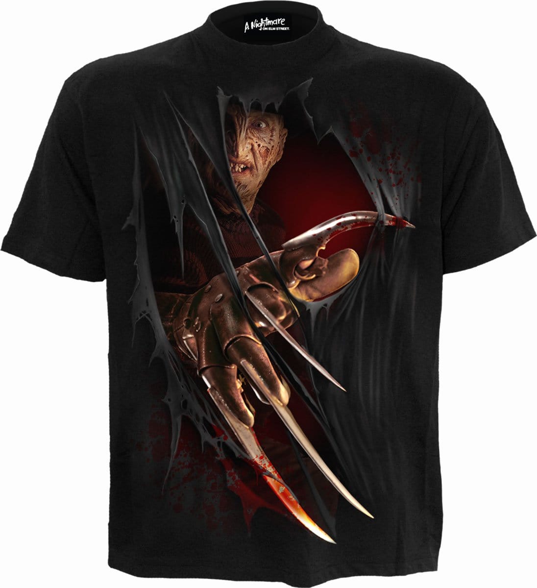 FREDDY CLAWS - ELM STREET - T-Shirt Black