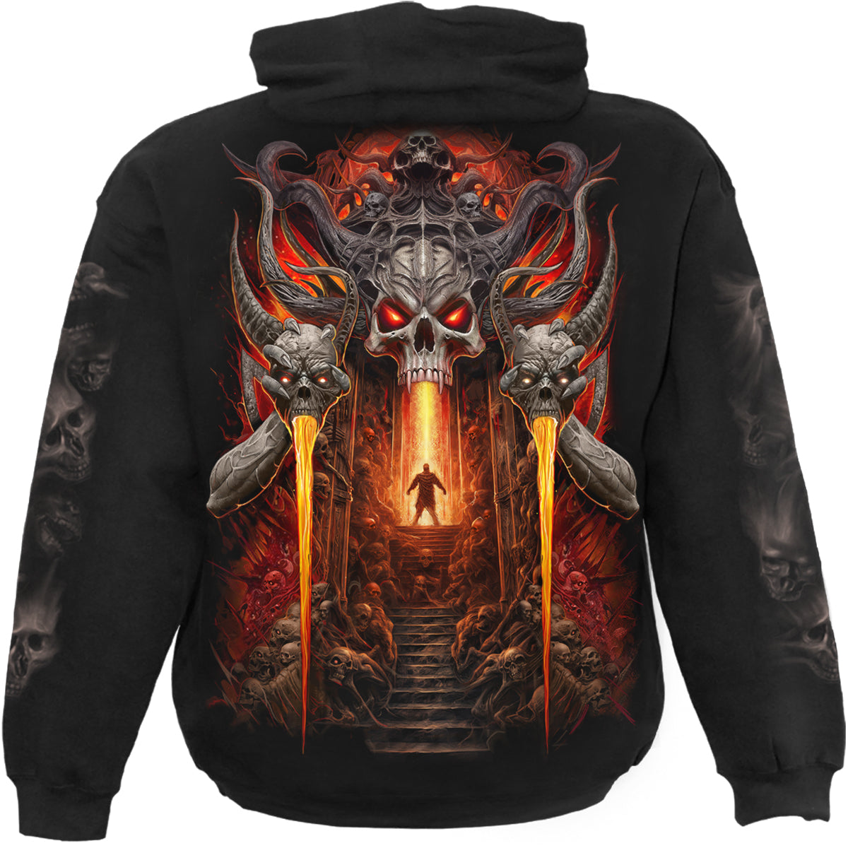 GATES OF HELL - Hoody Black -  - Hoodies