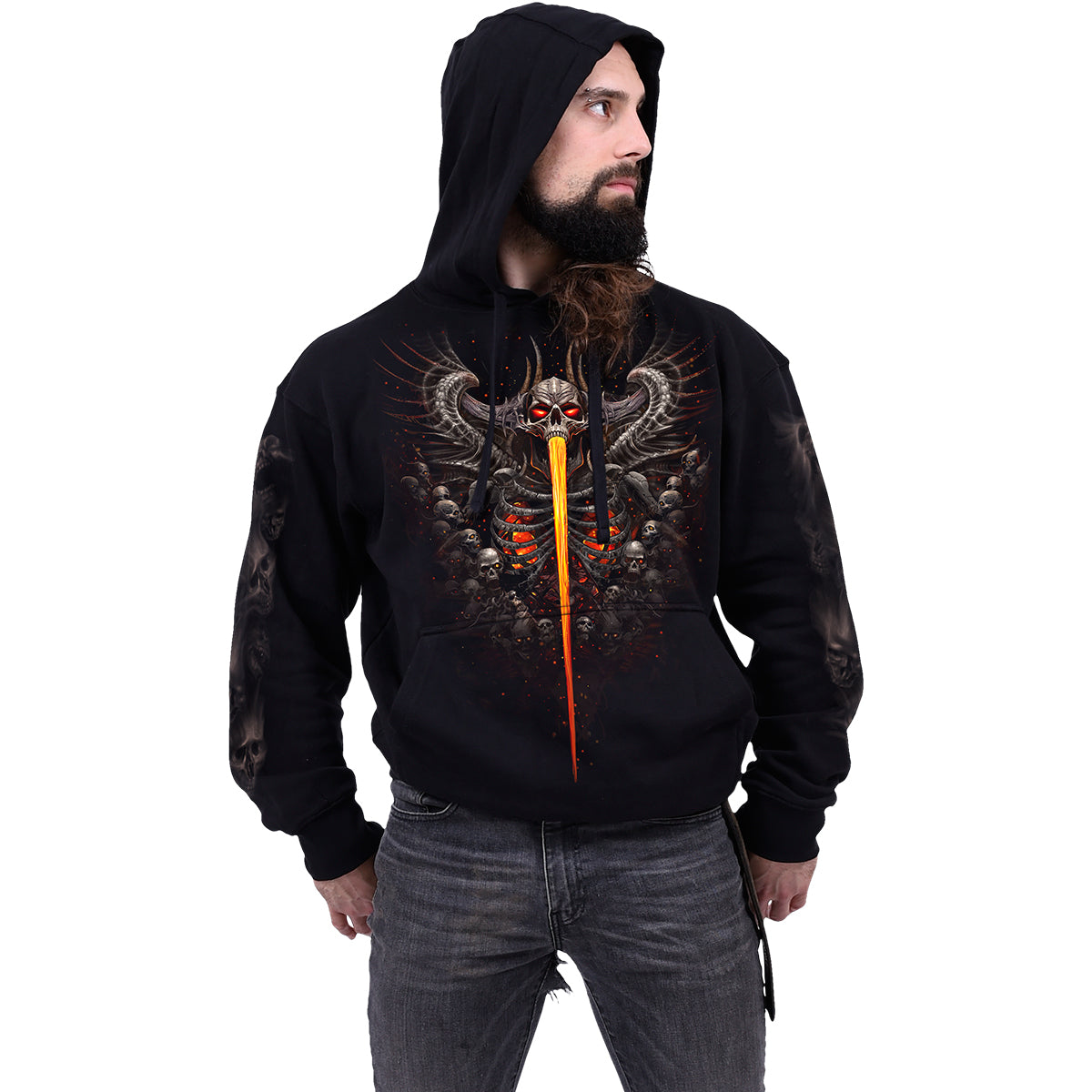 GATES OF HELL - Hoody Black -  - Hoodies