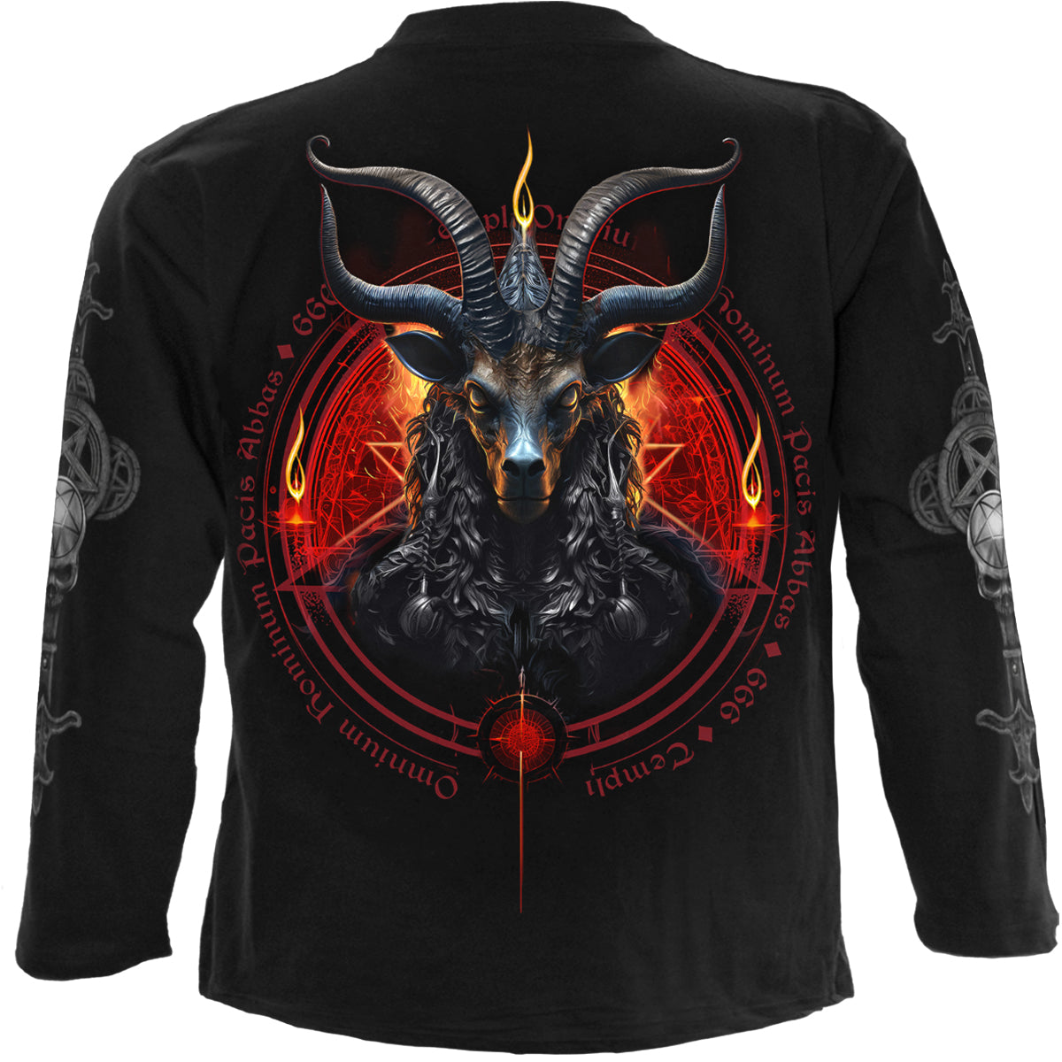 BAPHOMET - Longsleeve T-Shirt Black -  - T-Shirts - Long Sleeve