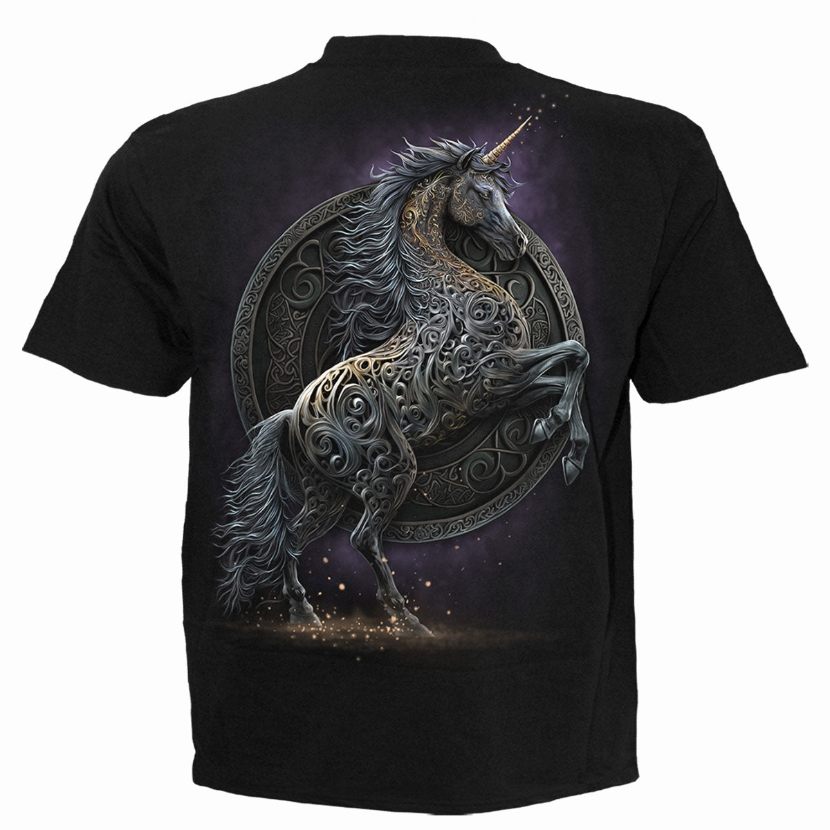 CELTIC UNICORN - T-Shirt Black