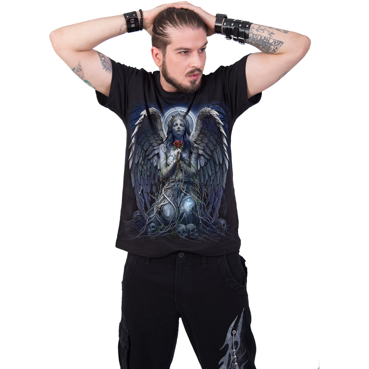 GRIEVING ANGEL - T-Shirt Black