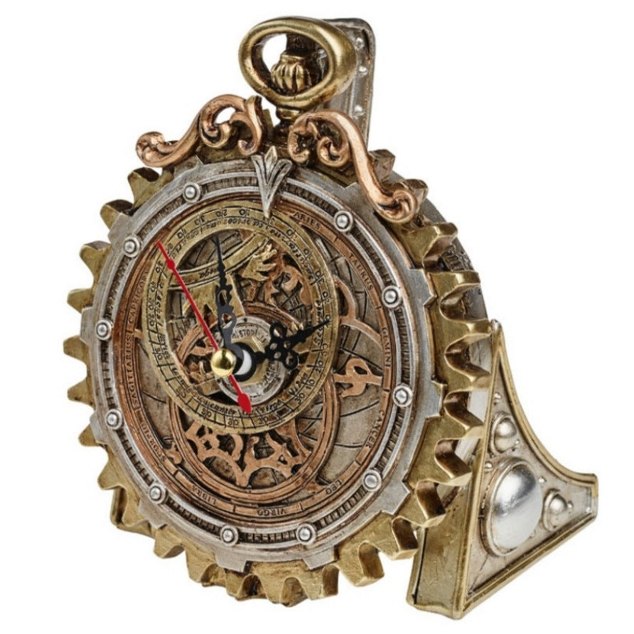 Anguistralobe Desk Clock | Bronze - A Gothic Universe - Clocks