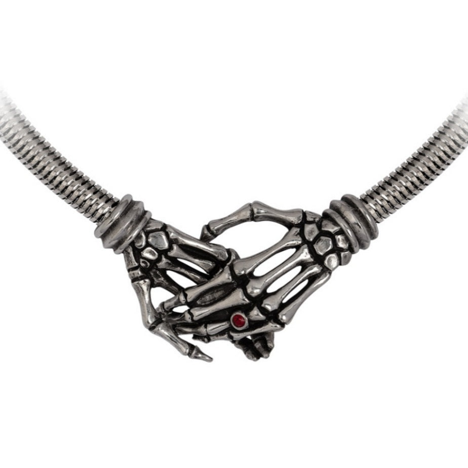 Take Me With You Necklace | Silver - Alchemy Gothic - Necklaces