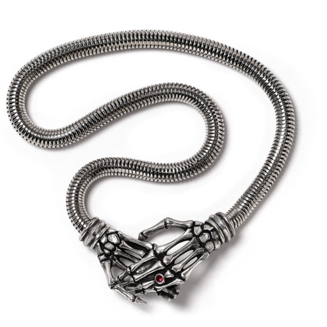 Take Me With You Necklace | Silver - Alchemy Gothic - Necklaces