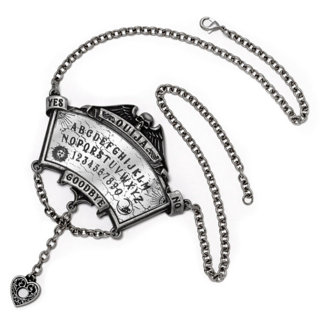 Crowley's Spirit Board Necklace | Fine English Antiqued Pewter - Alchemy Gothic - Necklaces