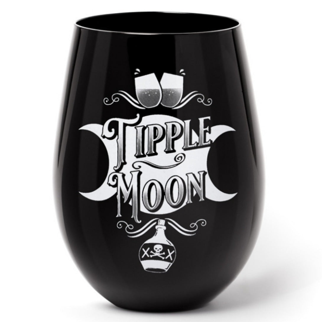 Triple Moon | Stemless Glass 17.6oz - Alchemy Gothic - Cups