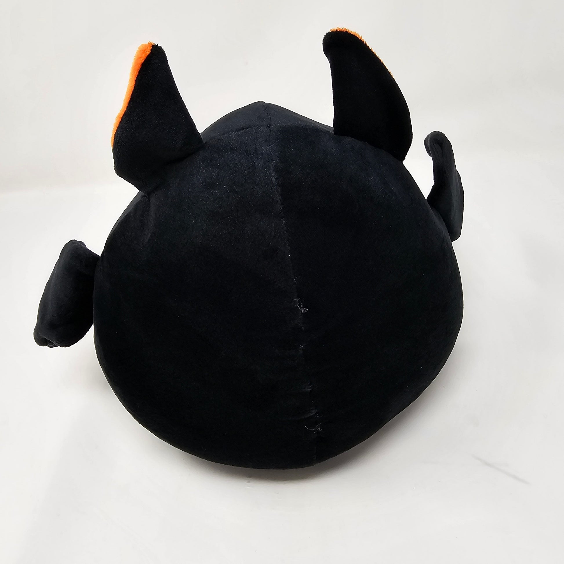 Gothic Black Bat Plushie | Haunted House Creepy Tree Graphic 3D Orange Ears - A Gothic Universe - Plushies