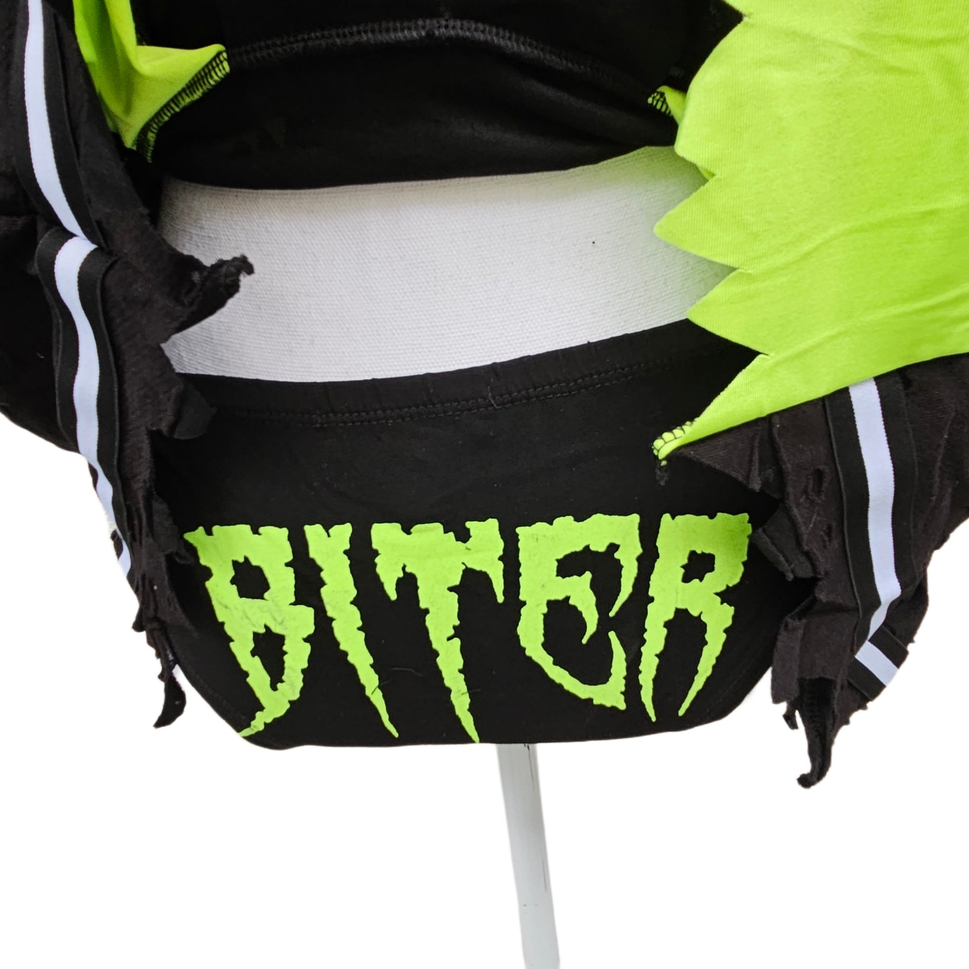 Z-O-M-B-I-E Cheerleader Costume | Distressed Pleated Raw Hem - Trickz N Treatz - Costumes