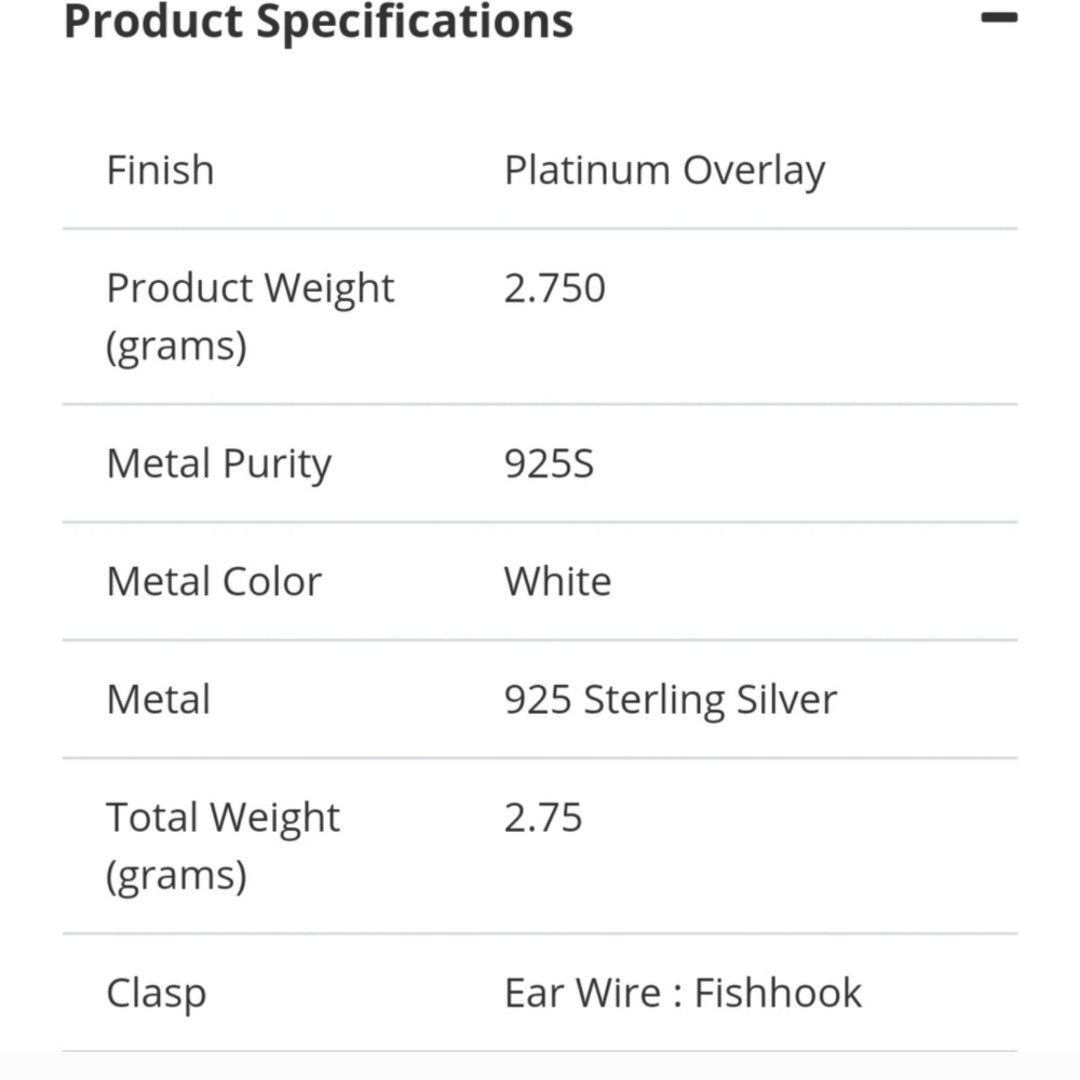 Tree of Life Dangle Earrings | Platinum Over 925S & 14k Earrings 2¾ Gram - A Gothic Universe - Earrings