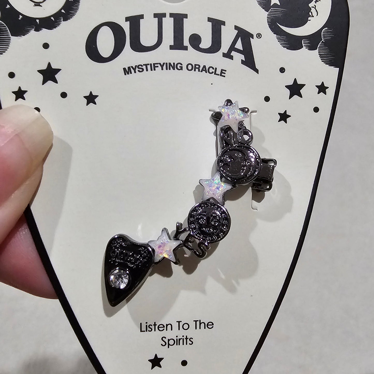 Ouija Ear Wrap | Left Ear Stars Twinkle Stainless Steel Planchette - Hot Topic - Earrings