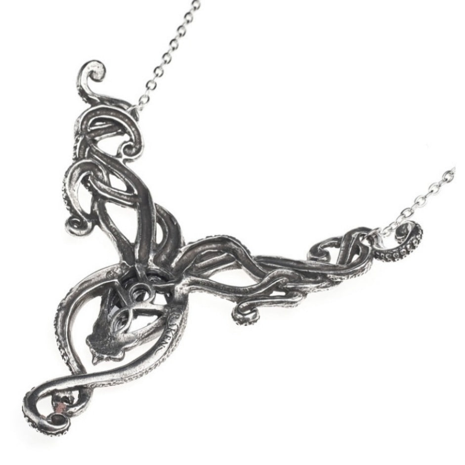 Kraken Necklace | Volcano Effect Austrian Crystal - Alchemy Gothic - Necklaces
