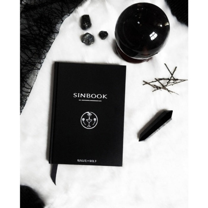 Sinbook | Hard Cover Illustrated Journal | 150 Pages Bury Your Sins - Rogue + Wolf - Journals