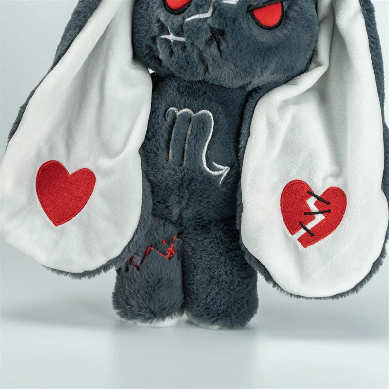 Gravestone Guardian Scorpio Bunny Plush - A Gothic Universe - Plushies