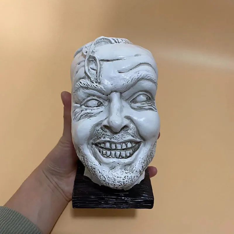 Novelty Book End | Here's Johnny | High Quality Resin Horror Statue Home Decor - A Gothic Universe - Bookends