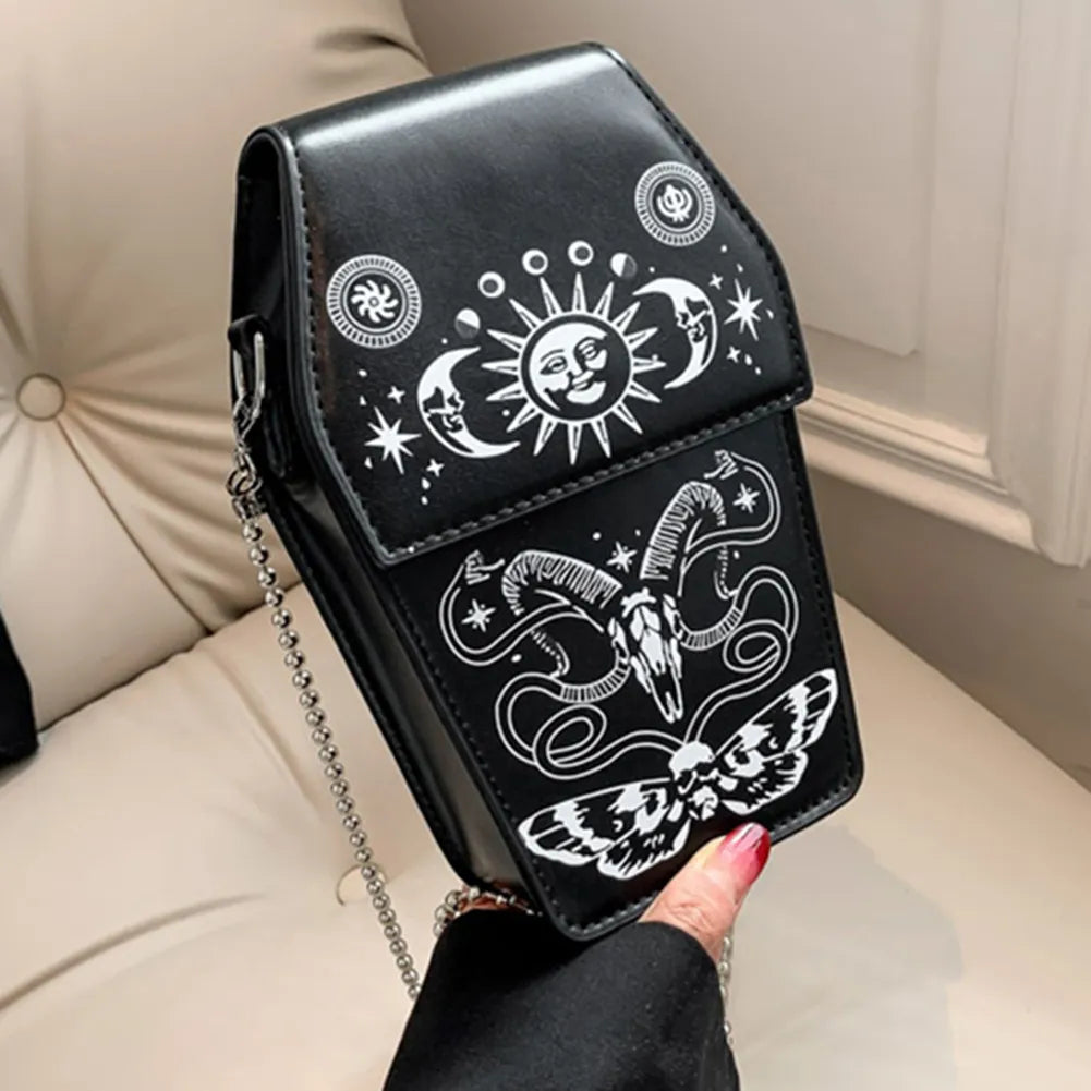 Dark Delight Crossbody Phone Purse | Back by Popular Demand - A Gothic Universe - Bags
