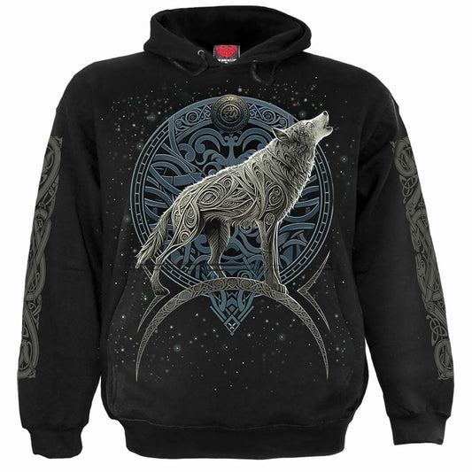 CELTIC WOLF - Hoody Black -  - Hoodies