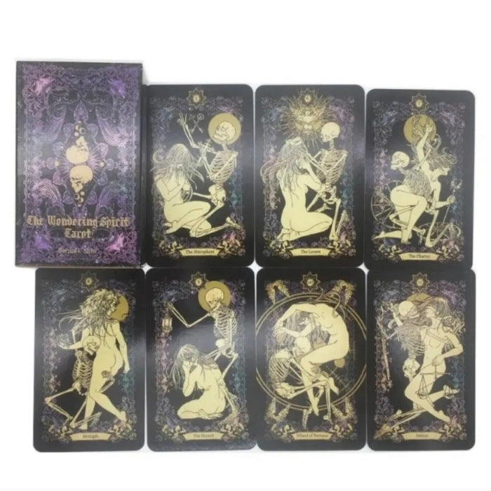 Wondering Spirit Tarot Deck | Sometimes Even The Darkness & Sadness Comfort Us - A Gothic Universe - Tarot Cards