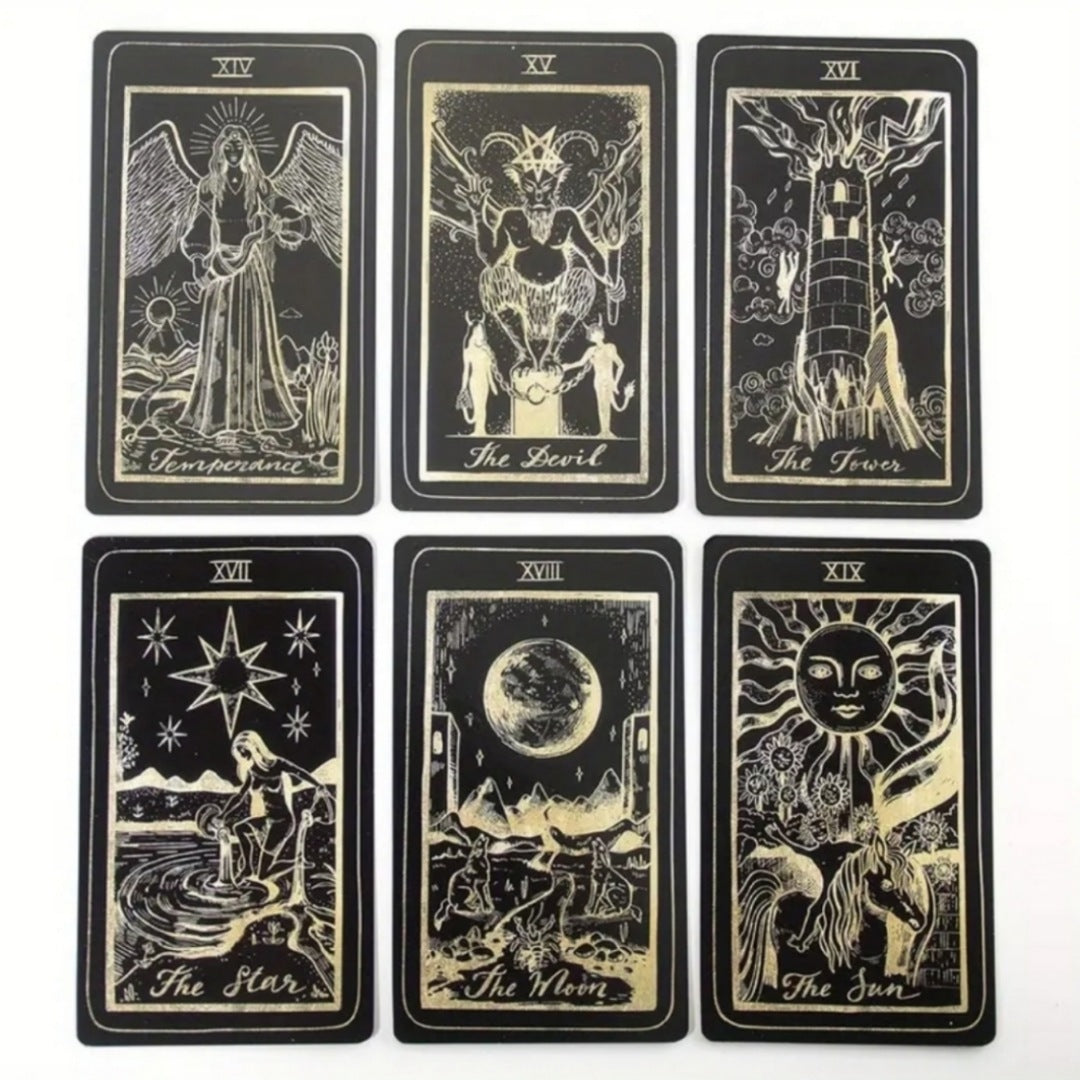 Tarot Deck & Guide Book | Divination Tool Witches Psychics, Beginners - Luna Somnia - Tarot Cards