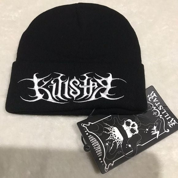 Unisex Adults Black Dusk Beanie - Killstar - Hats