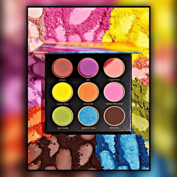 Eyeshadow Palette | RAINBOW REVOLUTION | Super-Pigmented Electric Colors - SHEGLAM - Eyeshadows