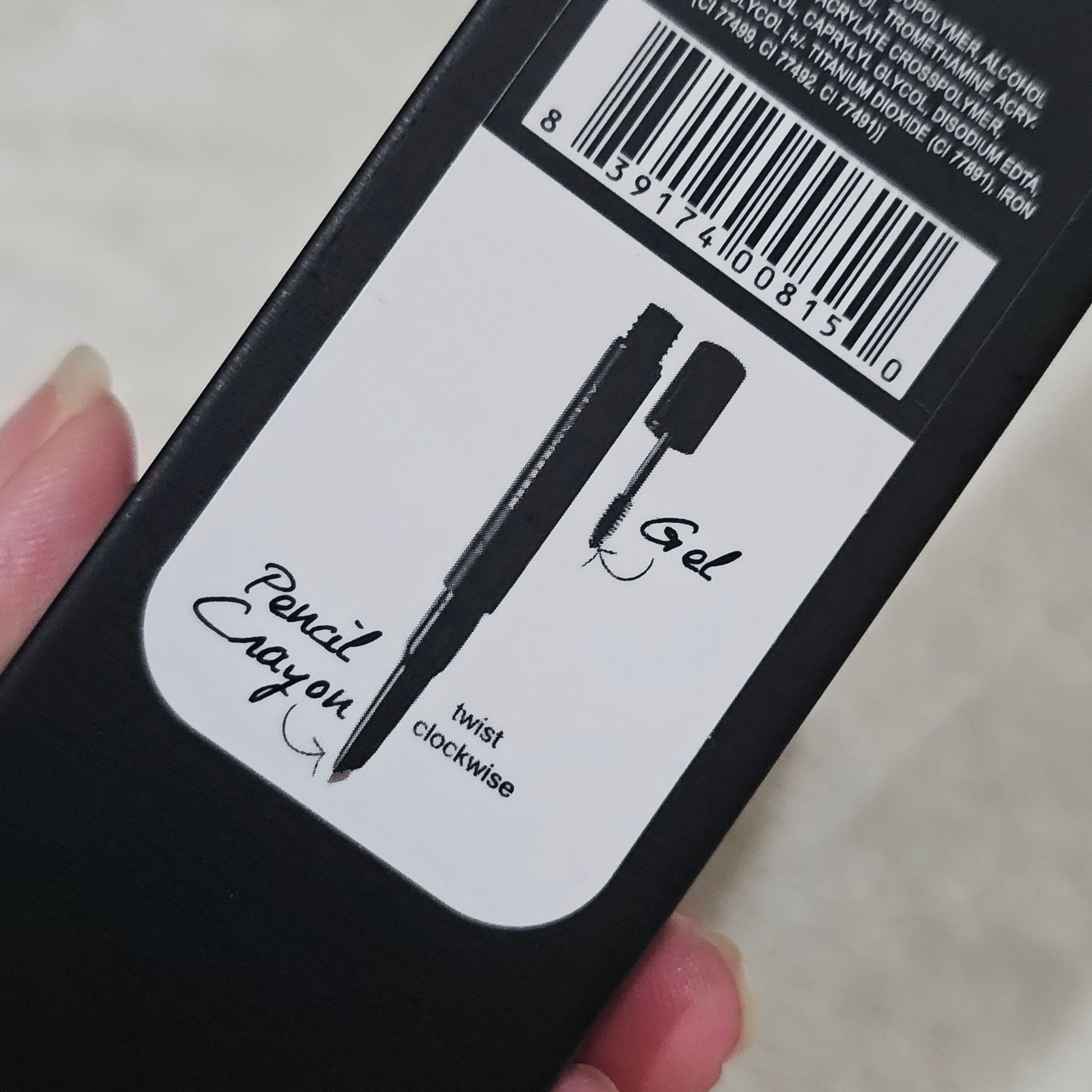 Nudestix Eyebrow Stylus Pencil & Gel 2.5 g ASH BROWN - Nudestix - Eyebrows