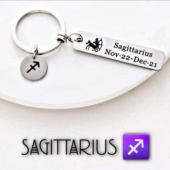 Sagittarius Zodiac | Hat Hair Tie Keychains Foil Stickers Bracelet Mask - A Gothic Universe - Beanies