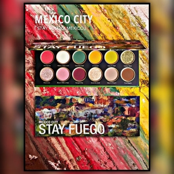 Eyeshadow Palette | STAY FUEGO MEXICO | Smudge Proof Taco About Perfection - SHEGLAM - Eyeshadows