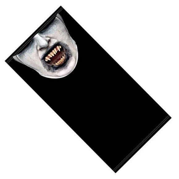 The Nun Unisex Face Mask Scarf | Horror Spooky Gothic Black - A Gothic Universe - Face Masks