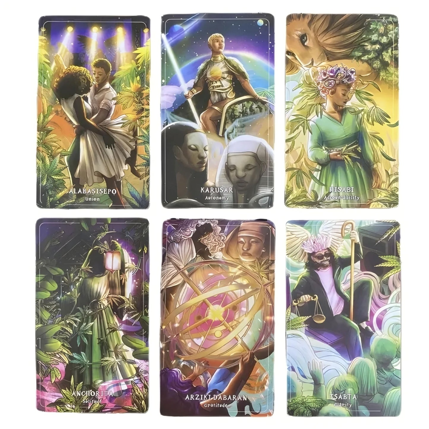 The Metaphysical Cannabis Oracle Deck - A Gothic Universe - Oracle Cards